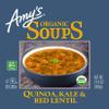 Amy's Soups, Organic Quinoa, Kale & Red Lentil Soup, 14.4 Ounce view 2