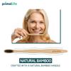 Primal Life Organics - Charcoal Toothbrush, Made with Charcoal & Bamboo, Biodegradable, BPA-Free, Perfect for Kids & Adults, Recyclable, Gently Massages Gums & Teeth, Zero Waste Toothbrush, (1-Pack) view 3