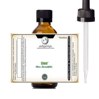 2 oz Lime Essential Oil with Pipette