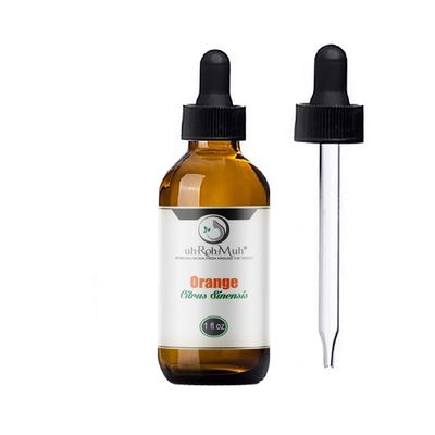 100% Pure Certified Organic Orange Essential Oil || Mexico - 1 oz w/Pipette