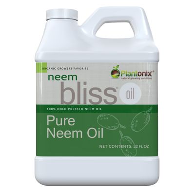 Neem Bliss (32 Fl Oz) - Pure Neem Oil Concentrate - 100% Cold Pressed Neem Oil - All-Natural Neem Oil Concentrate - Pure Neem Oil Extract - Unrefined Neem Oil for Hair - Neem Seed Oil Concentrate