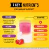 Airborne 1000mg Vitamin C with Vitamin D & Zinc, Sugar Free Multivitamin Immune Support Supplement, Antioxidants Vitamins A C & Vitamin E, 30 Effervescent Tablets, Very Berry Flavor view 2