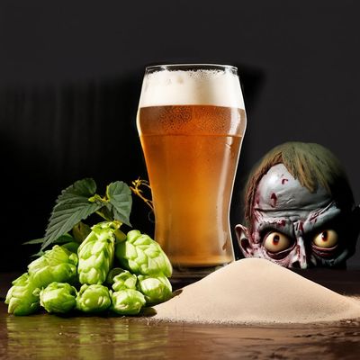 Dehydrated Zombie Splatterfest IPA, Beer Making Extract Kit (Zombie Dust Clone)
