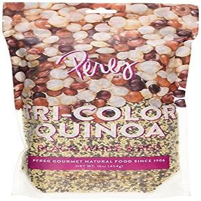 Pereg Tri-Color Quinoa Black, White & Red Gluten Free 16 Oz. Pk Of 3.