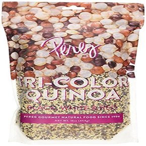 Pereg Tri-Color Quinoa Black, White & Red Gluten Free 16 Oz. Pk Of 3.
