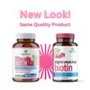 Whole Food Biotin Supplement - Contains Certified Organic Plant Based Biotin from Sesbania Agati Trees - by SolaGarden Naturals. May Support Hair, Skin and Nails. 60 Non GMO Veggie Capsules. view 2