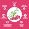 Whole Food Biotin Supplement - Contains Certified Organic Plant Based Biotin from Sesbania Agati Trees - by SolaGarden Naturals. May Support Hair, Skin and Nails. 60 Non GMO Veggie Capsules. view 4