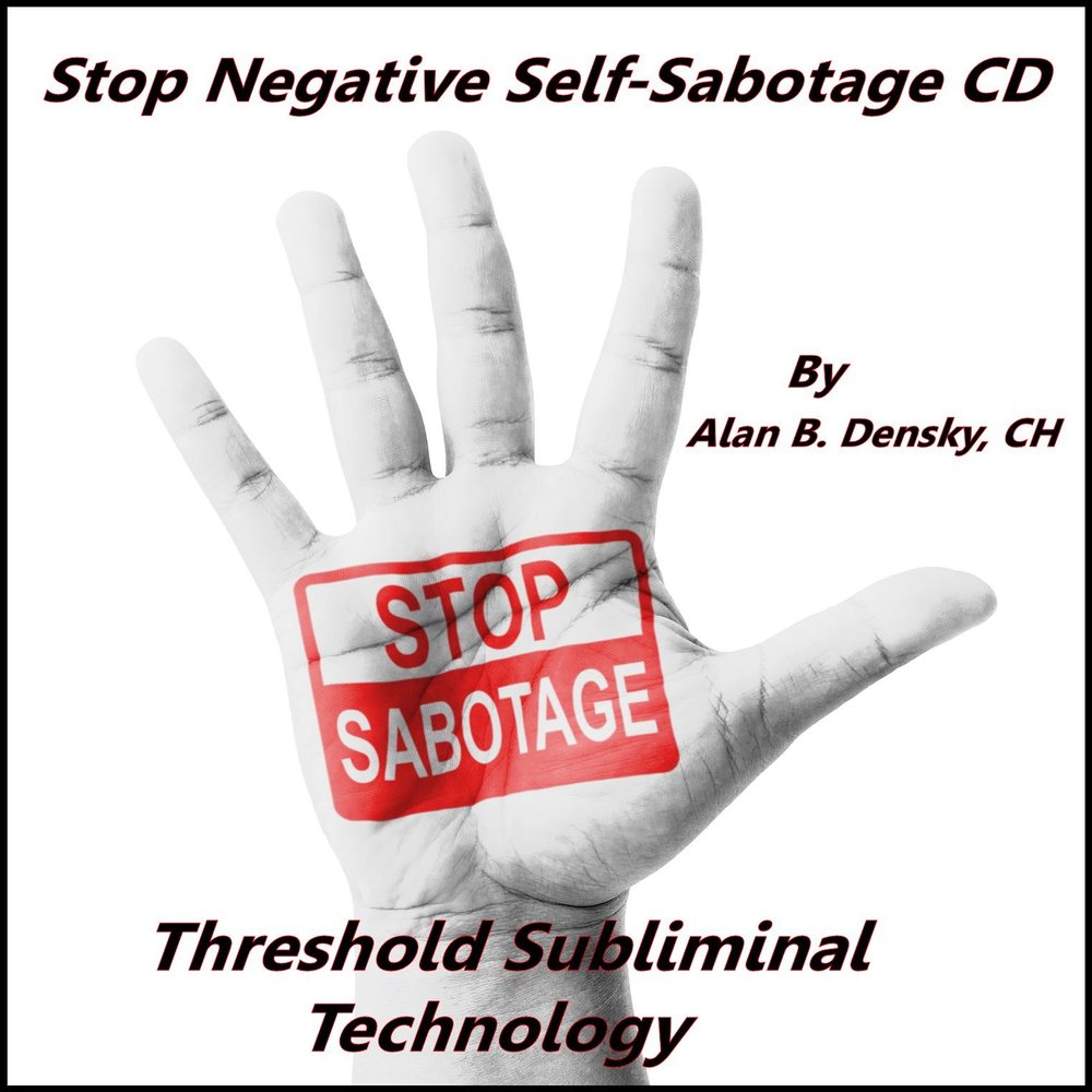 Stop Negative Self-Sabotage Threshold Subliminal with Piano Moods Music CD