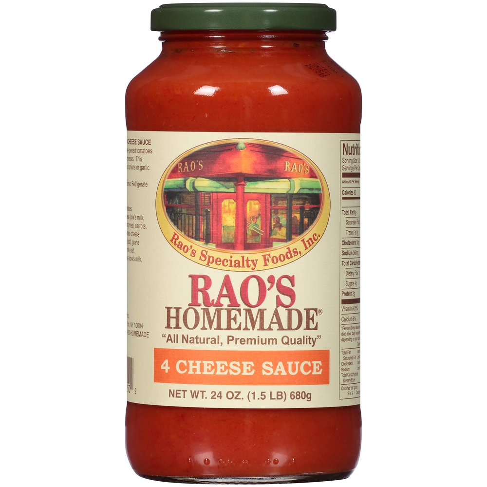 RAOS: Four Cheese Sauce, 24 oz