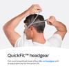 Resmed AirFit P10 Headgear with Clip - Replacement CPAP Headgear - Frame System & Nasal Pillows Cushion Not Included - Blue view 3