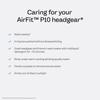 Resmed AirFit P10 Headgear with Clip - Replacement CPAP Headgear - Frame System & Nasal Pillows Cushion Not Included - Blue view 4