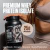 NutraBio 100% Whey Protein Isolate Protein Powder, 25g Protein with Complete Amino Acid Profile, Non-GMO, Soy & Gluten Free, Low Carb, Low Calorie Whey Protein Powder, Cookies & Cream, 2 Lbs view 4