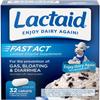 LACTAID CAPLETS Fast ACT 32 caplets (2 Pack) view 1