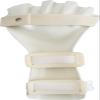 Rolyan Preformed Anti-Spasticity Ball Splint, Right Medium, White view 1