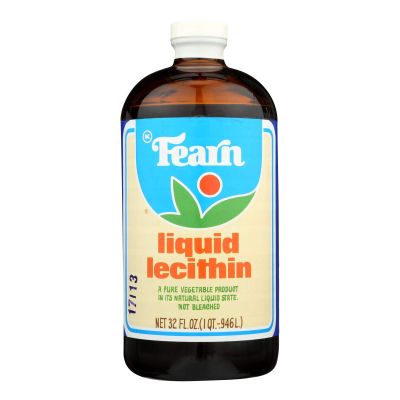 Fearn Liquid Lecithin - 32 fl oz (Pack of 4)