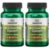 Swanson Lactobacillus Gasseri - Probiotic Supplement Supporting Digestive Health with 3 Billion CFU - Design-Release Satiety & Fat Metabolism Support - (60 Veggie Capsules) 2 Bottles view 1