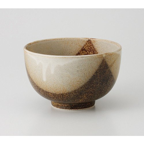 Kogawa Three Way Kake, 4.8 Natsume Bowl, 5.8 x 3.5 inches (14.7 x 9 cm), 20.4 oz (580 g), Bowl, Restaurant, Inn, Udon, Buckwheat Ramen, Japanese Tableware, Restaurant Commercial Use