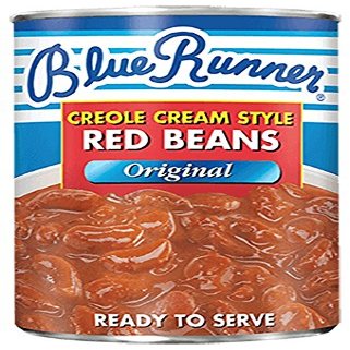 Blue Runner Bean Red Cream Style