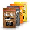 Kaimana Ahi Tuna Fish Jerky - Premium Protein & Rich In Omega-3's - All Natural & Wild Caught Tuna Jerky. Made in Hawaii, USA. (4 Pack, Variety Bundle) view 1
