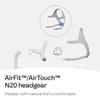 Resmed AirFit/AirTouch N20 Headgear - Replacement CPAP Headgear - Frame System & Nasal Cushion Not Included - Premium CPAP Accessories - Medium, Blue view 2