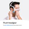 Resmed AirFit/AirTouch N20 Headgear - Replacement CPAP Headgear - Frame System & Nasal Cushion Not Included - Premium CPAP Accessories - Medium, Blue view 3