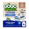 GoGo squeeZ yogurtZ Blueberry, 3 oz (Pack of 4), Kids Snacks Made from Real Yogurt and Fruit, Pantry Friendly, No Fridge Needed, Gluten Free and Nut Free, BPA Free Pouches (Packaging May Vary) view 4