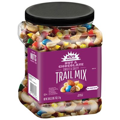 Nut Harvest Nut & Chocolate Mix, 39 Ounce Jar
