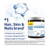 Country Life Maxi-Collagen 7000 Powder - Verisol Bioactive Collagen Peptides, Vitamin C, A & Biotin, 4,500 mg Types I & III Grass-Fed Collagen - Supports Skin, Hair, Nails & Joint Health, 7.5 oz view 2