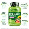 NATURELO One Daily Multivitamin for Women 50+ (Iron Free) - Menopause Support for Women Over 50 - Whole Food Supplement - Non-GMO - No Soy - 60 Capsules - 2 Month Supply view 2