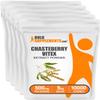 BulkSupplements.com Chasteberry Extract Powder - Chasteberry Sourced from Vitex Berry, Herbal Supplement - Vegan & Gluten Free, 500mg per Serving, 1kg (2.2 lbs) (Pack of 5) view 1