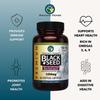 Amazing Herbs Premium Black Seed Oil Capsules - High Potency, Cold Pressed Nigella Sativa Aids in Digestive Health, Immune Support & Brain Function - 60 Count, 1250mg (Pack of 3) view 4