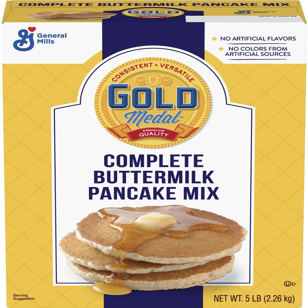 Gold Medal Complete Buttermilk Pancake Mix, 5-Pound Box