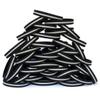 SayitBands 80 Adult and 20 Youth Thin Gray Line Wristbands view 1