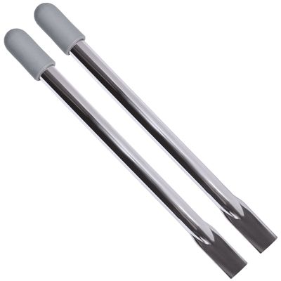 Rehabilitation Advantage 9 Inch Premium Wheelchair Brake Lock Handle Extensions. Package Contains Two Nine Inch Extenders. Durable Construction. Easy Installation. 2 Pack