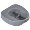 Vakly Heavy Duty Large Bariatric Bedpan  Wide Smooth Contoured Stackable Bed Pan - for Bed-Bound/Bedridden Patient for Women & Men -15 Inches Long by 13 Inches Wide - Weight Capacity 450 lb view 1