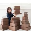 Heads MBR-GB10 Plain Gift Box, Made in Japan, W 9.0 x H 3.5 x D 5.8 inches (228 x 90 x 148 mm), Brown, Box of 10 view 2