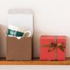 Heads MBR-GB10 Plain Gift Box, Made in Japan, W 9.0 x H 3.5 x D 5.8 inches (228 x 90 x 148 mm), Brown, Box of 10 view 3