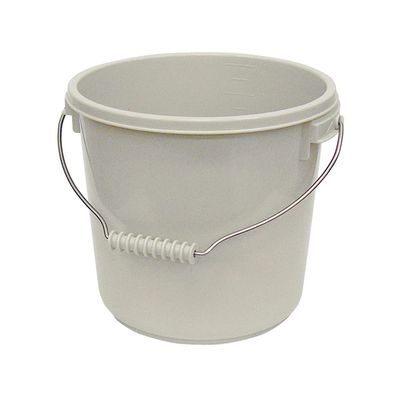 Entec PO-22A PO22AGR Gray Poly Pro Bucket 3.2 gal (10 L) Main Unit