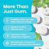 Neuro Energy & Focus Gum - 40mg Natural Caffeine Gum & Nootropic Energy Supplement with L-Theanine & B Vitamins - Sugar Free, Vegan - Peppermint, 54ct view 4