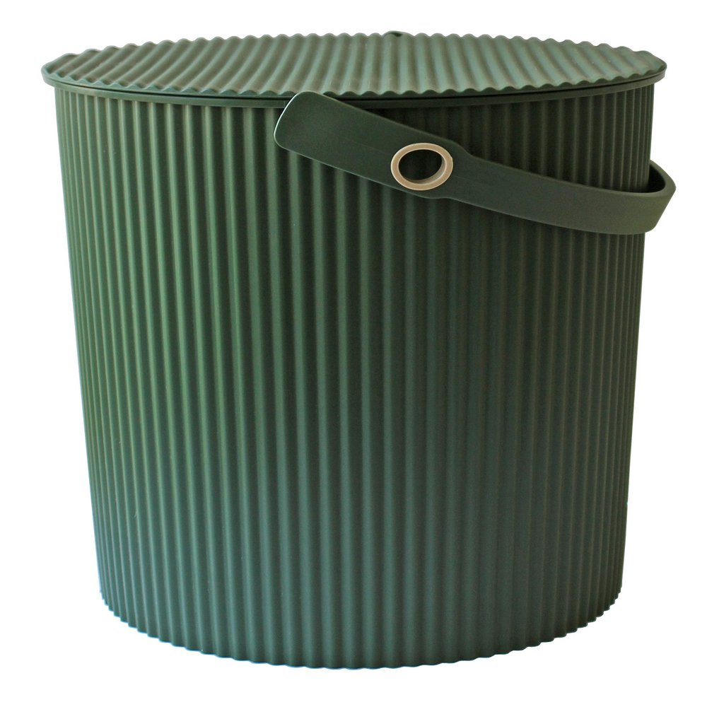 Yahata Kasei 234708 Garden Tool Bucket with Lid, Green, 5.3 gal (20 L)