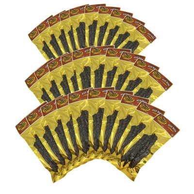 Climax Jerky BEST Premium Natural Style Kippered Cut Nice and Thick Strips 1.75 OZ. Wild Boar Jerky - High Protein - Low Carbs - Buy Multiple Packs & Save! (Wild Boar 30 Pack)