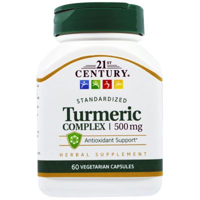 21st Century, Turmeric Complex, 500 mg, 60 Veggie Caps - 3PC