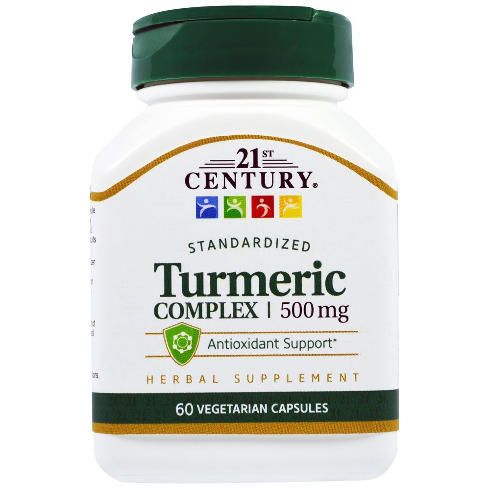 21st Century, Turmeric Complex, 500 mg, 60 Veggie Caps - 3PC