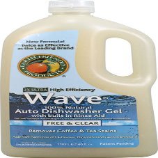 Earth Friendly ECOS Wave Dishwasher Gel Free & Clear -- 40 fl oz - 3PC