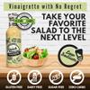 Brick House Creamy Garlic Herb Vinaigrette Dressing & Marinade, 12 oz, Low Sodium, Zero Carb, Dairy Free, Gluten Free, Non-GMO, No Sugar, Keto Friendly Vinaigrette Salad Dressing with Avocado Oil view 4
