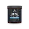Ancient Nutrition Keto Protein Powder, KetoPROTEIN with Fats from Bone Broth and MCT Oil, Vanilla, 18g Protein 11g Fat Per Serving, Gluten Free, 17 Servings view 1
