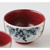 Grape Crystal Natsume 5.5 Bowl, 6.2 x 3.7 inches (15.8 x 9.5 cm), 24.1 oz (712 g), Buckwheat Udon Assorted, Restaurant, Inn, Buckwheat Disposal, Japanese Tableware, Restaurant, Commercial Use, Summer view 1