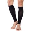 TOFLY Calf Compression Sleeve for Men & Women, 1 Pair, Footless Compression Socks 20-30mmHg for Leg Support, Shin Splint, Pain Relief, Swelling, Varicose Veins, Maternity, Nursing, Travel, Black XXL view 1