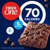 Fiber One 70 Calorie Brownies, Chocolate Fudge, Snack Bars, 12 Count (Pack of 4) view 3