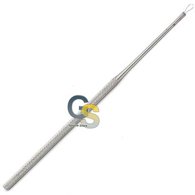 Billeau Ear Loop, Large #3, 4mmx7mm, 16cm/6.25" Stainless Steel by G.S Online Store
